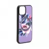 Evelatus Apple iPhone 15 Funda cartera y slim Morado