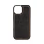 Evelatus Apple iPhone 15 Funda con bolsillo magnético y cremallera Diseño de cremallera Negro