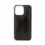 Evelatus Apple iPhone 15 Pro Max Funda con bolsillo magnético y cremallera con diseño de cremallera - Negro