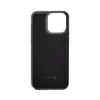 Evelatus Apple iPhone 15 Pro Funda de piel diseño de cremallera flor Negro