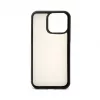 Evelatus Apple iPhone 14 Pro Funda de piel diseño de cremallera flor Blanco