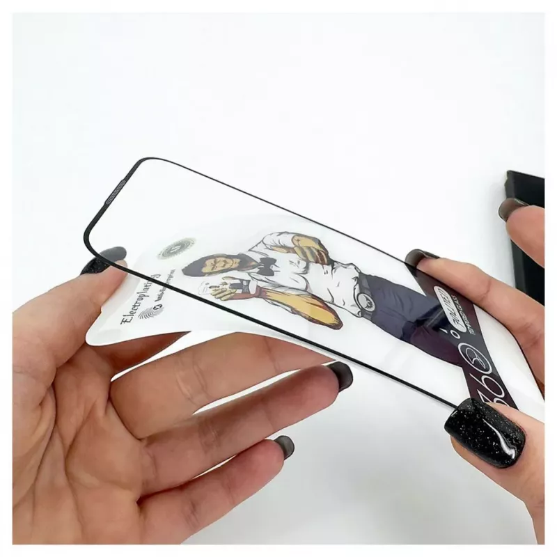 Cristal templado Evelatus para Apple iPhone 15 Plus 2.5D Full Cover Anti-Static Light Black
