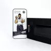 Cristal templado Evelatus para Apple iPhone 15 Pro Max 2.5D Full Cover Anti-Static Light Black