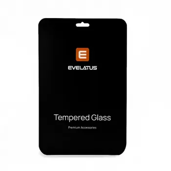 Evelatus Galaxy Tab S9 FE Plus 3x Strong 0,33mm Flachglas Displayschutzfolie klar, antistatisch