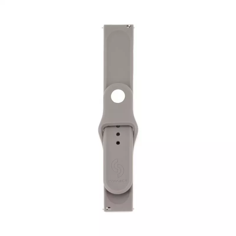 Connect 20mm Silikon Loop Uhrarmband (S/M 110mm) Grau