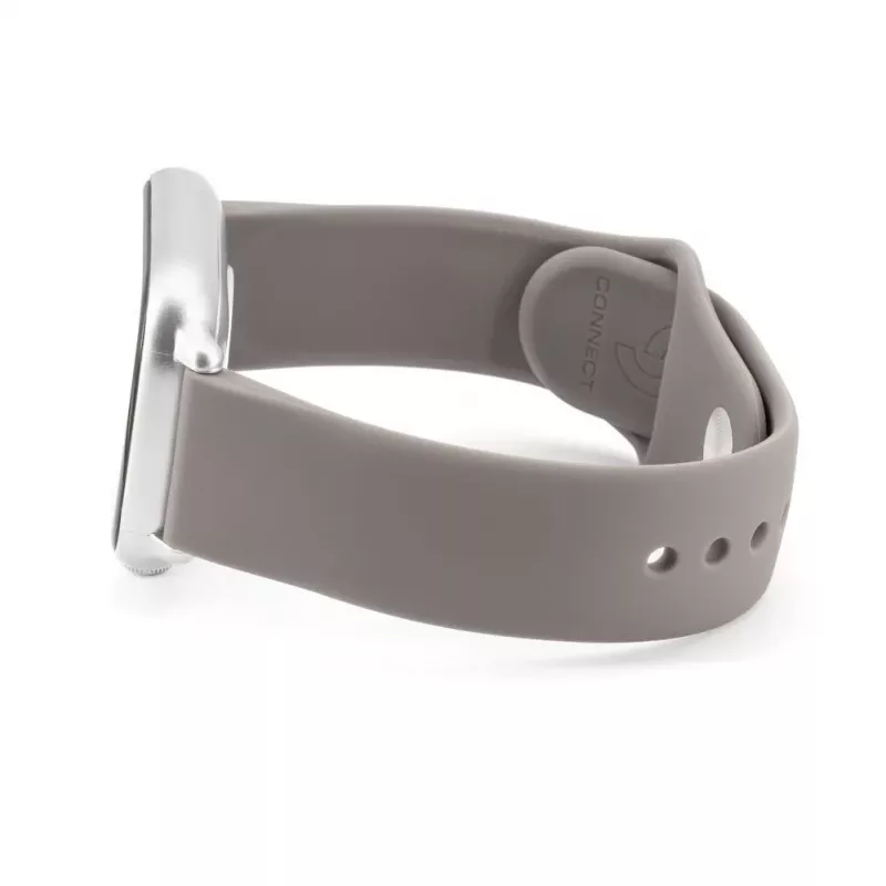 Connect 20mm Silikon Loop Uhrarmband (S/M 110mm) Grau
