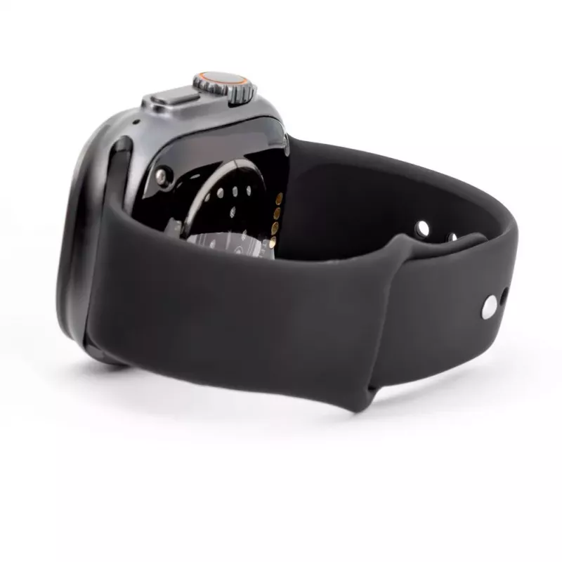 Connect Watch 38/40/41mm Silikon Loop Uhrarmband (110mm S/M) Schwarz