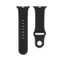 Connect Watch 38/40/41mm Silikon Loop Uhrarmband (110mm S/M) Schwarz
