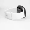 Connect Watch 38/40/41mm Silikon Loop Uhrarmband (110mm S/M) Weiß