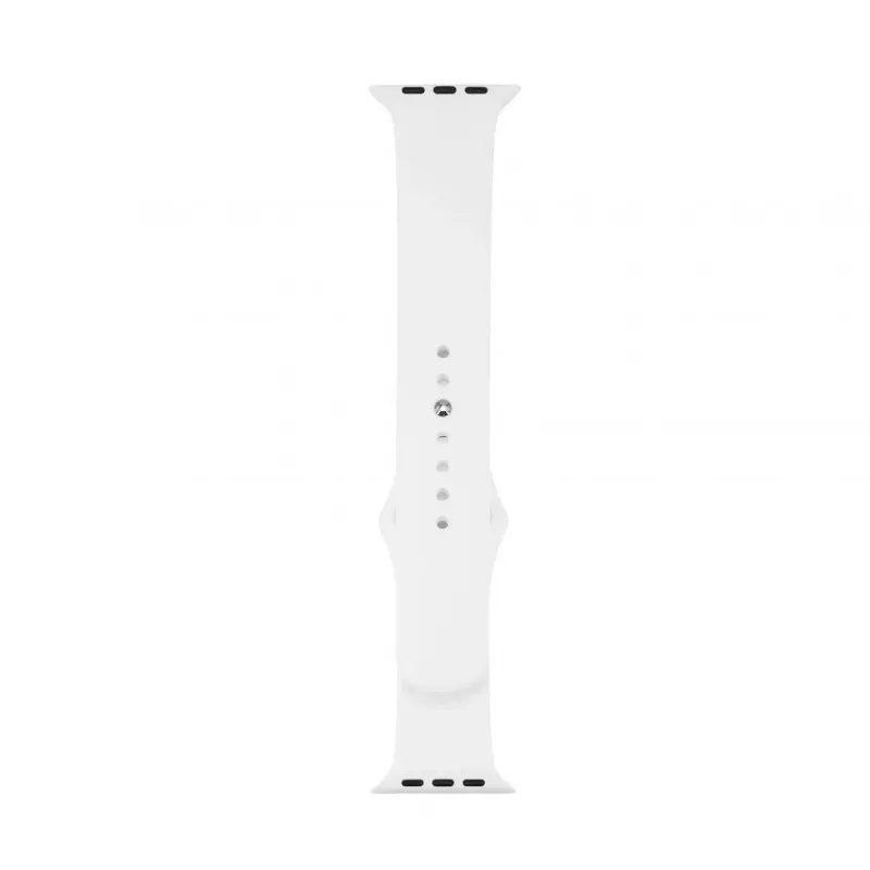 Connect Watch 38/40/41mm Silikon Loop Uhrarmband (132mm M/L) Weiß
