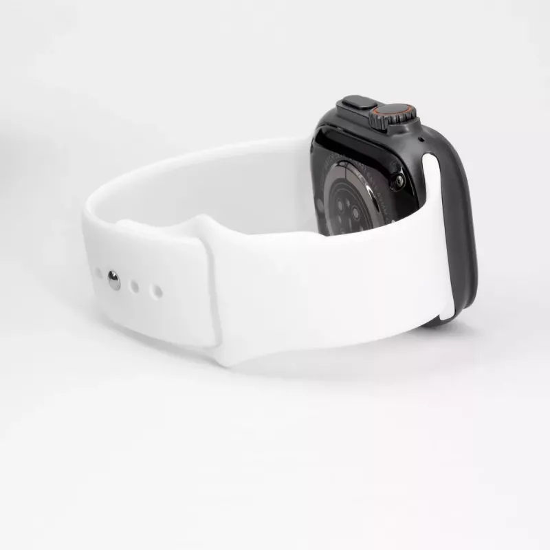 Connect Watch 38/40/41mm Silikon Loop Uhrarmband (132mm M/L) Weiß