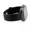 Connect Watch 42/44/45mm Silikon Loop Uhrarmband (S/M 110mm) Schwarz