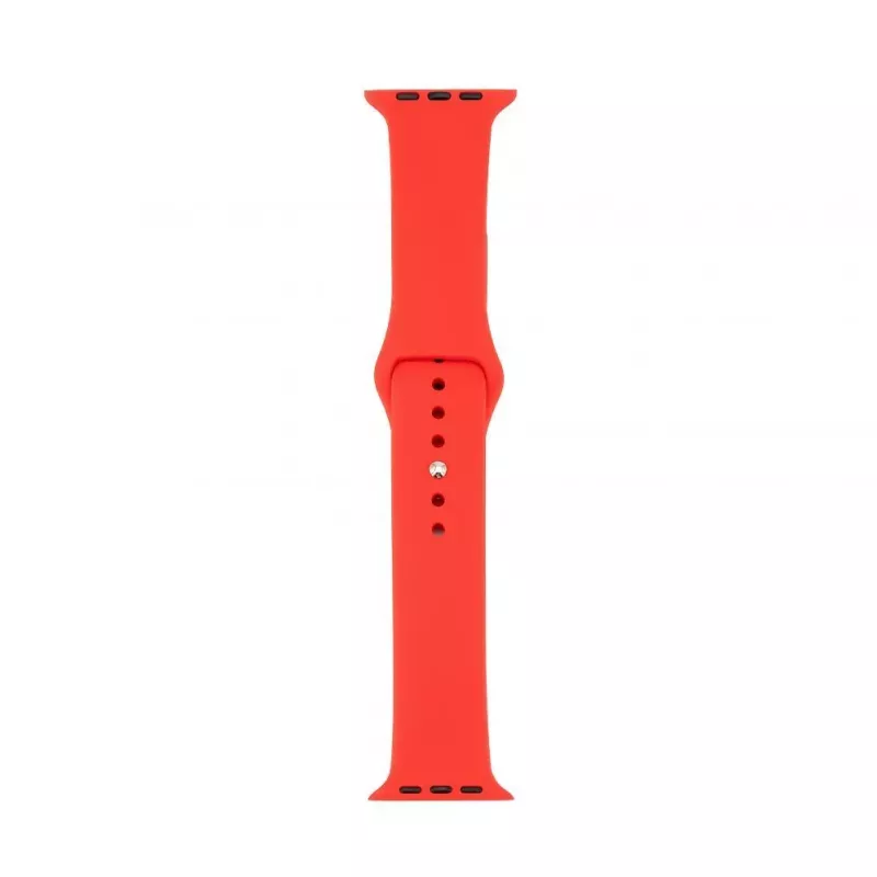 Connect Watch 42/44/45mm Silikon Loop Uhrarmband (140mm M/L) Rot