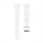Correa Connect 22mm T-Bügel Silicona Loop (130mm M/L) Blanco