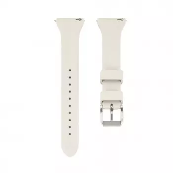 Correa Connect 22mm T-Bügel Silicona Loop (130mm M/L) Plata