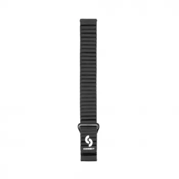 Correa Connect 20mm Flat Head Cuero-Silicona Loop Magnética (130mm M/L) Negro