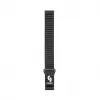 Correa Connect 22mm Flat Head Cuero-Silicona Loop Magnética (130mm M/L) Negro