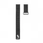 Correa Connect 22mm Flat Head Cuero-Silicona Loop Magnética (130mm M/L) Negro