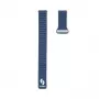 Correa Connect 22mm Flat Head Cuero-Silicona Loop Magnética (130mm M/L) Midnight Blue
