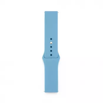 Correa de reloj de silicona Loop Connect 22mm (S/M 110mm) azul