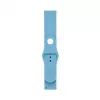 Correa de reloj de silicona Loop Connect 22mm (S/M 110mm) azul
