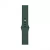Correa de reloj de silicona Loop Connect 22mm (S/M 110mm) oliva