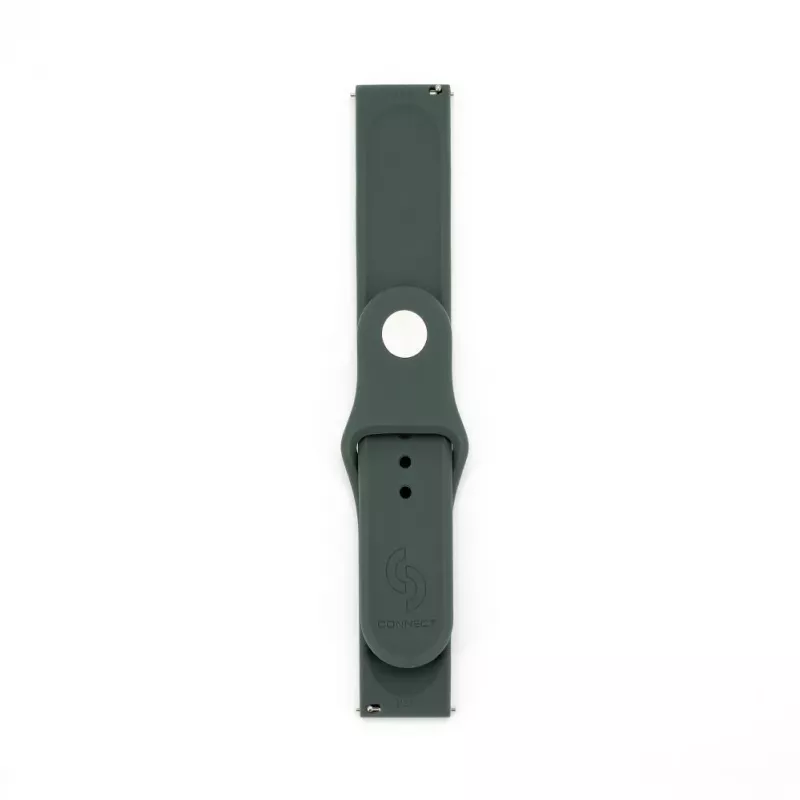 Correa de reloj de silicona Loop Connect 22mm (S/M 110mm) oliva