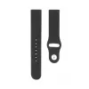 Correa de silicona Loop Connect 20mm (S/M 110mm) negra