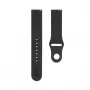 Correa de silicona Loop Connect 20mm (S/M 110mm) negra