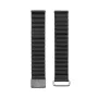 Correa de reloj con hebilla trasera cortical y cierre magnético Connect 20mm (130mm M/L) negra