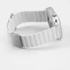 Correa de reloj con hebilla trasera cortical y cierre magnético Connect 20mm (130mm M/L) blanca