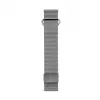 Correa de reloj con hebilla trasera cortical y cierre magnético Connect 22mm (130mm M/L) gris espacial