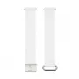 Correa de reloj con hebilla trasera cortical y cierre magnético Connect 22mm (130mm M/L) blanca