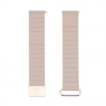Correa de reloj con hebilla trasera cortical y cierre magnético Connect 22mm (130mm M/L) caqui