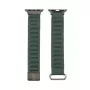 Correa magnética de piel sintética premium para Connect Watch 42/44/45mm Cedar Green