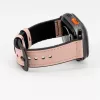 Correa de piel con parche de silicona para Connect Watch 38/40/41mm (132mm M/L) Pink Sand