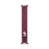 Correa de reloj de sarga tejida fina con cadena magnética para Connect Watch 38/40/41mm ciruela