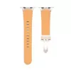 Correa de piel con hebilla de bucle simple para Connect Watch 38/40/41mm rosa