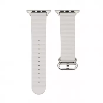 Correa de piel Marine para Connect Watch 38/40/41mm Starlight