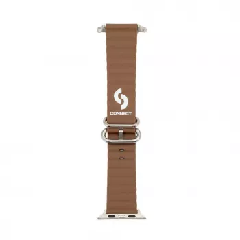 Correa de piel Marine para Connect Watch 38/40/41mm marrón