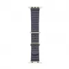 Correa de piel Marine para Connect Watch 42/44/45mm azul marino