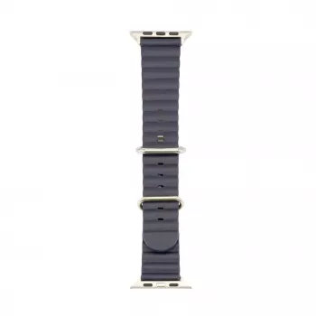 Correa de piel Marine para Connect Watch 42/44/45mm azul marino