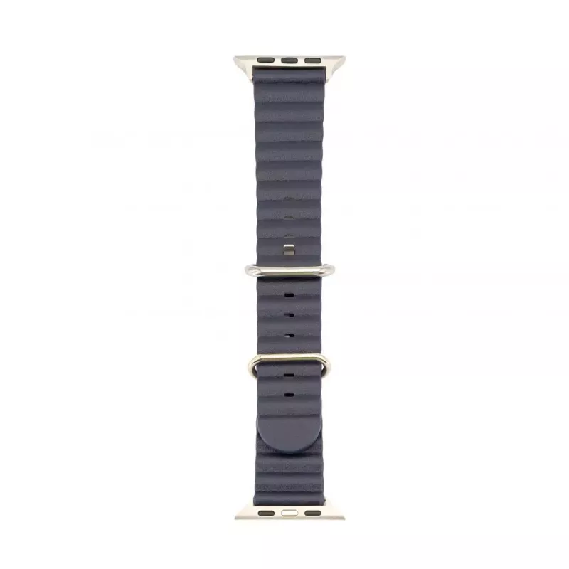 Correa de piel Marine para Connect Watch 42/44/45mm azul marino