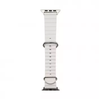 Correa de reloj de piel Marine para Connect Watch 42/44/45mm Starlight