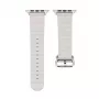 Correa de reloj de piel Marine para Connect Watch 42/44/45mm Starlight