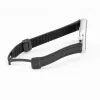 Correa de reloj de silicona y piel con cierre magnético Connect 22mm negra