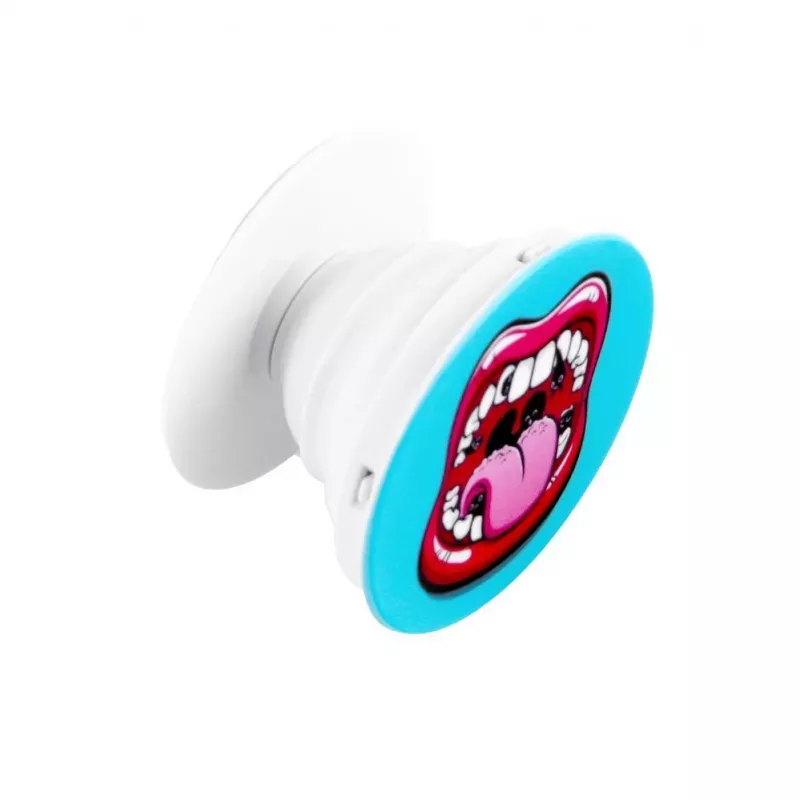 Soporte Pop universal Lips iLike rosa y azul