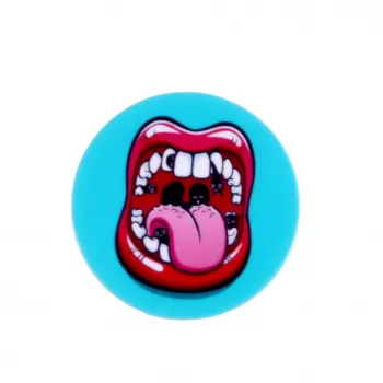 Soporte Pop universal Lips iLike rosa y azul