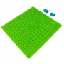 iLike S2 alfombrilla de silicona (18x18 cm) para el uso seguro de un bolígrafo 3D + 2 dedales verde