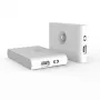 Elight T1 lámpara de batería LED de doble proyección para pared 1W 2700K con sensor de movimiento/crepuscular USB-C blanco